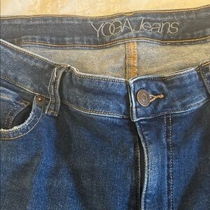YOGA Jeans Women's High Rise Blue Jeans